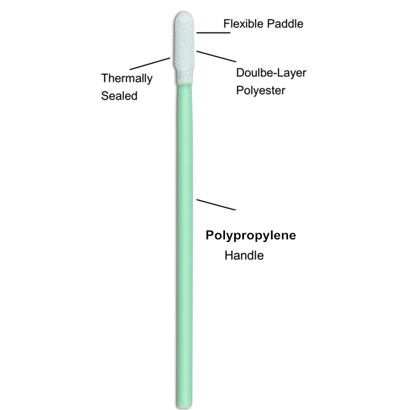 Polyester Swab Cleaning Swabs 12